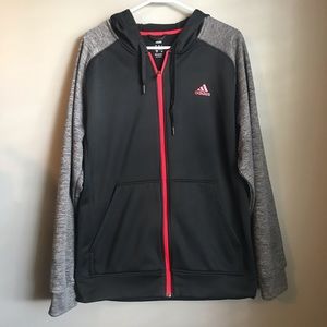 ▪️❗️Adidas❗️▪️ Black/Gray Zip up hoodie